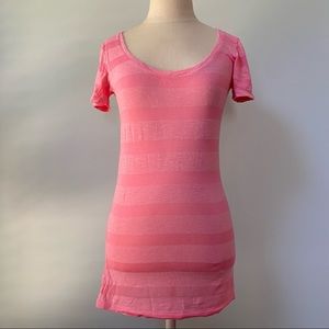 Victoria’s Secret Stripe T-shirt Burnout